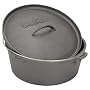 Bayou Classic 7402, 2-Qt. Cast Iron Dutch Oven with Dutch Oven Lid