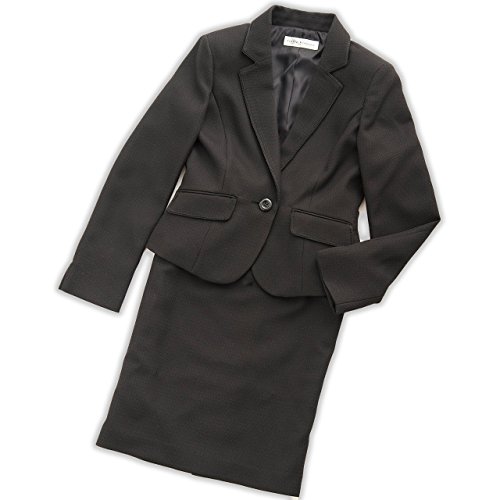 (キャサリンコテージ) Catherine Cottageレディース フォーマル スーツ 入学式 卒業式 卒園式 冠婚葬祭 ママ ポプリンブラックスーツ2点セット