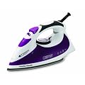 Morphy Richards Comfigrip 40754 Diamond Soleplate Steam Iron with Tip Technology, Plum
