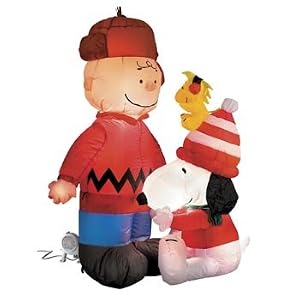 Peanuts Christmas Inflatable Decoration