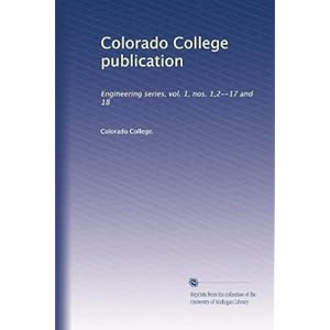 【クリックでお店のこの商品のページへ】Colorado College publication (Vol.3) [ペーパーバック]