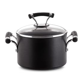 Buy Circulon Contempo Hard Anodized Nonstick 3-Quart Covered Saucepot