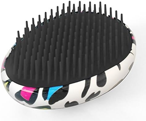 The Detangler Brush - Detangling Brush / Comb - No More Pain - The "No More Tangle" Hairbrush for Women, Girls, Kids - Control & Detangle 99% of All Hair Types - 100% Guarantee [Petite Size]