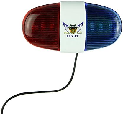 1 Pc Bike Bicycle Police Car 6 Led Light 4 Sounds Trumpet Cycling Horn Bell