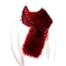 Futrzane Winter Straight Scarf Wrap Faux Fake Fur Collar Shawl Shrug Fluffy Collors