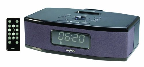 Childrens Toyshop  Electronics : Logic3 iStation Alarm Clock Radio for iPod - Black