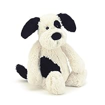 Jellycat Bashful Black & Cream Puppy - Medium

