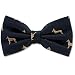 Great Dane by Kay Nine Design navy blue polyester pretied bowties