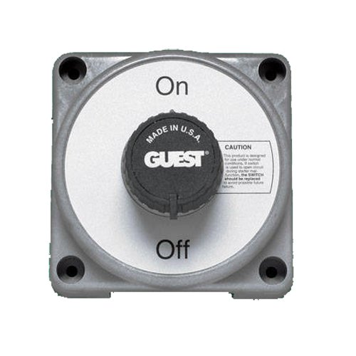 Guest 2303A Heavy Duty Diesel Power Marine Battery On/Off Switch (450 Continuous, 800 Momentary Amps)