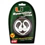 Koss 00312B University of Miami SportClip Earphones with Wind Up Storage Case for MP3, CD, DVD Players (Green Case)