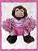 Pink Cheer Outfit fits Webkinz L'il Kinz, Ty Beanie Babies, Fluff Factory and Teenies Teddies