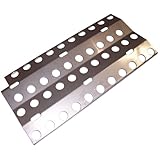 Music City Metals 90361 Stainless Steel Heat Plate Replacement for Select DCS Gas Grill Models