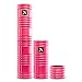 TriggerPoint Grid Foam Roller with Free Online Instructional Videos, Mini (4-inch), Pink