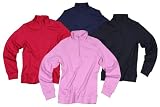 41zaFFP5uyL. SL160  Reebok Womens Active 1/4 Zip, Long Sleeve Top