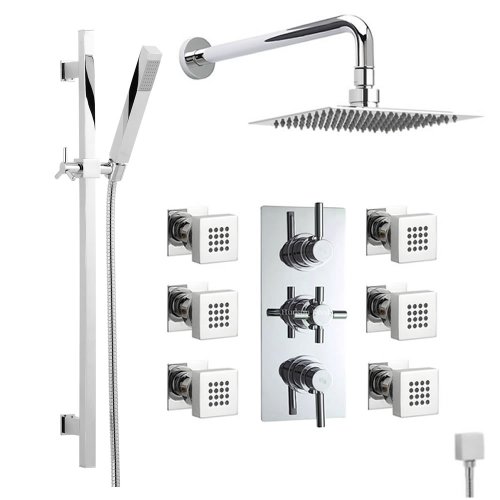  christmas Triple Thermostatic Shower divertor ceilingB004I94Y6K