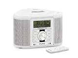 PURE Chronos CD Series II, DAB/FM/CD Stereo Clock Radio - White