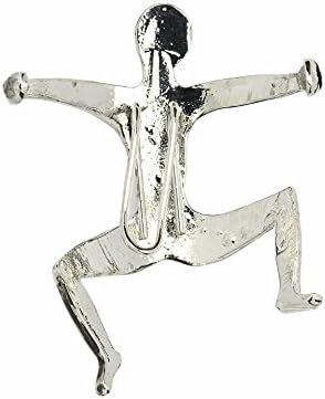 Hair Twisters Hang Man Hair Hook Ponytail Holder Silver