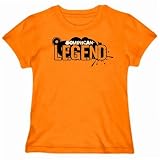 T-Shirt Woman Orange Dominican Legend / Funk Dominica Country