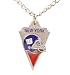 New York Giants Chain Necklace & Pewter Pendant