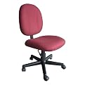 Sympal Fabric Computer Chair - Burgundy