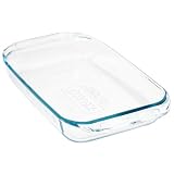 Pyrex Grip-Rite 2-Quart Oblong Baking Dish, Clear