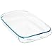 Pyrex Grip-Rite 2-Quart Oblong Baking Dish, Clear