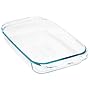 Pyrex Grip-Rite 2-Quart Oblong Baking Dish, Clear