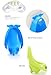 Joy Baby Potty Training Urinal for Boys with fun aiming target (Green Whale)