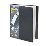 Cardinal(R) SpineVue&trade; ShowFile&trade; Display Book, 24 Pockets, Black