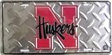 LP - 835 Nebraska Cornhuskers College License Plate - 2633