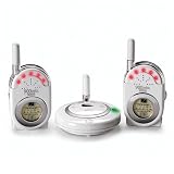 Fisher-Price Private Connection Monitor with Dual Receivers - White