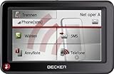 Becker Ready 43 Talk (10,9 cm (4,3 Zoll) Display, Zentraleuropa 19 Karten, TMC, 3D Ansicht, Becker BestTracks, Bluetooth) schwarz
