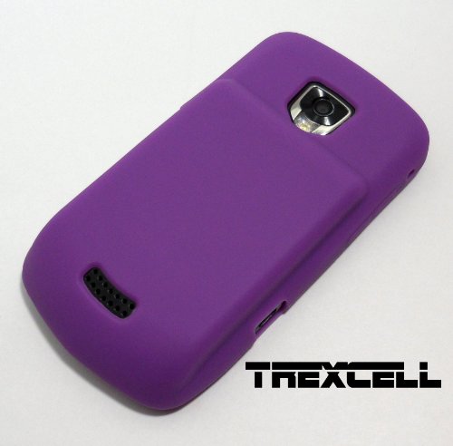 Purple Verizon Droid Charge Extended Battery Silicone Case (Compatible with Samsung i510 Verizon Droid Charge Only)