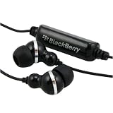 Blackberry 8300 Sound Isolating Stereo Headset [OEM] HDW-16904-001, Black