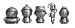 SOUTH PARK PEWTER MINIS EXCLUSIVE
