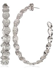 MELINDA MARIA "Pod Collection" Pave Earrings