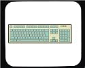 Mauspad mit Dekoration - Computer Keyboard
