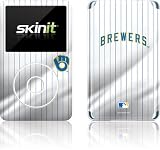Skinit Milwaukee Brewers Alternate/Away Jersey Vinyl Skin for iPod Classic (6th Gen) 80 / 160GB