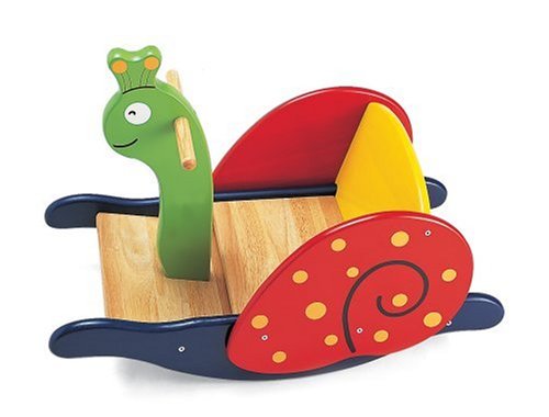 Childrens Toyshop   : Pintoy Rocking Snail by John Crane