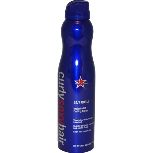 Sexy Hair Curly Sexy 24/7 Curling Hair Spray, 6.1-Ounces Bottle