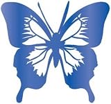 Topography Metallic Foil Iron-Ons 1/Pkg-Butterfly