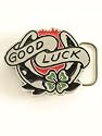 Sailor Jerry GOOD LUCK Metal Belt Buckle