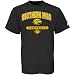 Russell Southern Miss Golden Eagles Black Football T-shirt