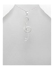 Pendant Necklace In 92.5 Sterling Silver