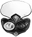 Acerbis Cyclops Chromy Headlight Black