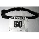 RACE NUMBER BELT + ELASTIC SHOE LACES TRIATHLON RUNNING