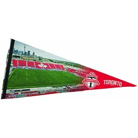 MLS Toronto FC 17-by-40 Inch Premium Quality Pennant