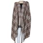 Woolen Shawls Solid Color Apparel Accessory 86 x 39 inches