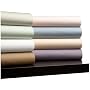 Pinzon 400-Thread-Count 100% Egyptian Cotton Hemstitch Standard Pillowcase Set, Eggshell