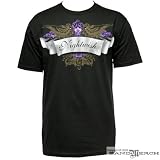 Night Wish - Victorian Mens T-shirt in Black